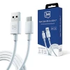 Кабель 3mk Hyper Cable USB-A to USB-C 5A 60W 1.2m White (5903108527262)