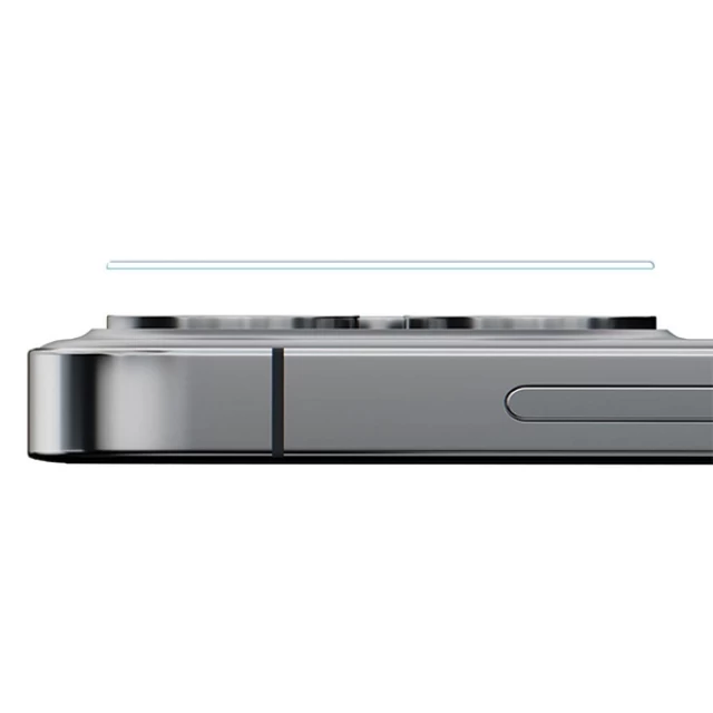 Защитное стекло 3mk для камеры iPhone 15 Pro | 15 Pro Max Lens Pro Full Cover Clear (3mk Lens Pro Full Cover(11))
