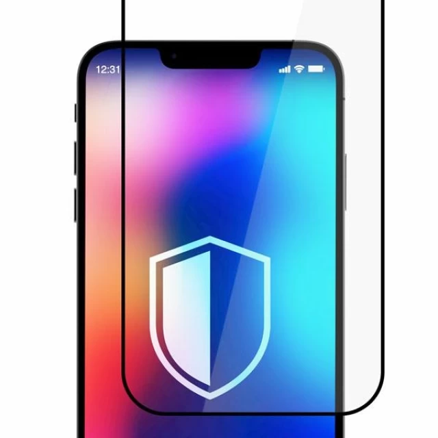 Чехол и защитное стекло 3mk Comfort Set 4in1 для iPhone 12 Pro Clear Black (5903108528146)