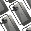 Чохол та захисне скло 3mk Comfort Set 4in1 для iPhone 12 Pro Clear Black (5903108528146)