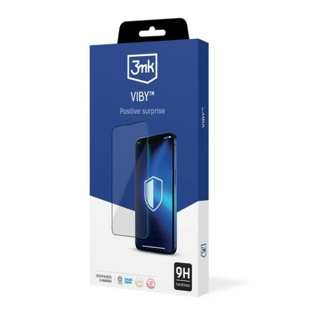 Защитное стекло 3mk VibyGlass (5 PCS) для iPhone 13 Pro Max | 14 Plus Black (5903108528351)