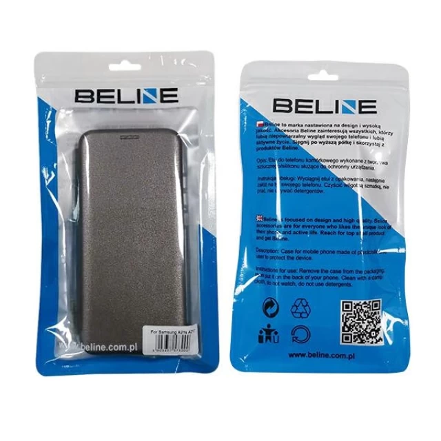Чехол-книжка Beline Book Magnetic для Samsung Galaxy A21s (A217) Steel (5903657572973)