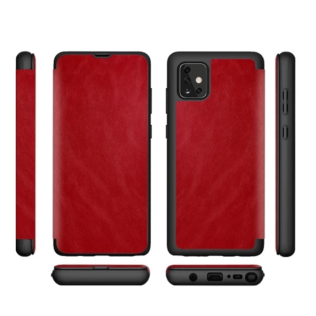 Чехол-книжка Beline Leather Book для Samsung Galaxy A20s (A207) Red (5903657574076)