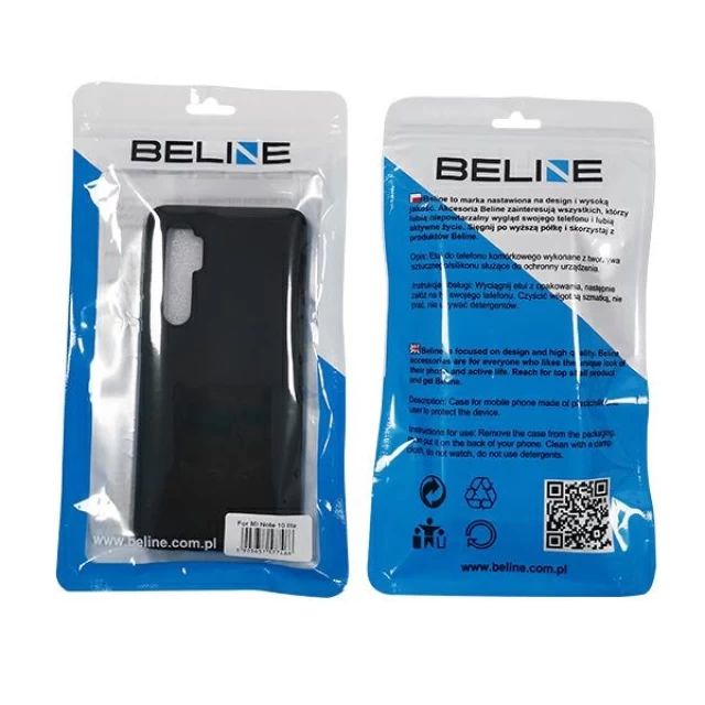 Чехол Beline Silicone для Xiaomi Mi Note 10 Lite Black (5903657577466)