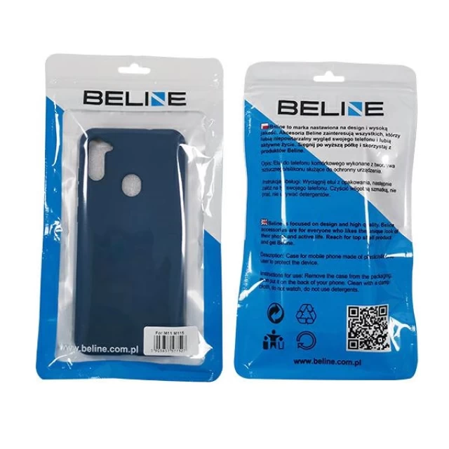 Чехол Beline Silicone для Xiaomi Mi Note 10 Lite Blue (5903657577480)