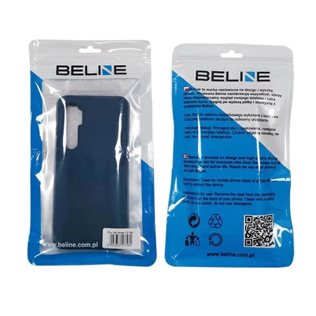 Чехол Beline Silicone для Xiaomi Mi Note 10 Lite Blue (5903657577480)