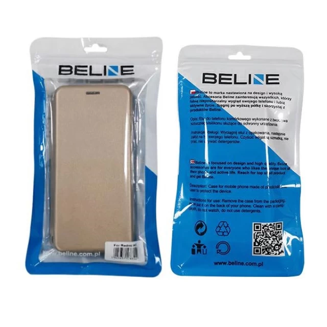 Чохол-книжка Beline Book Magnetic для Xiaomi Redmi 9C Gold (5903657578302)
