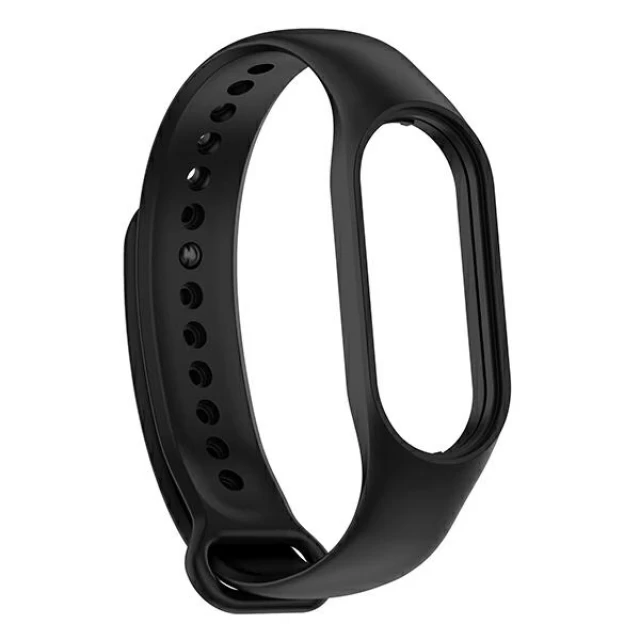 Ремінець Beline Silicone для Xiaomi Mi Band 7/6/5 Black (5903919061207)