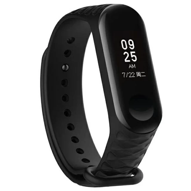 Ремінець Beline Silicone для Xiaomi Mi Band 7/6/5 Black (5904161116257)