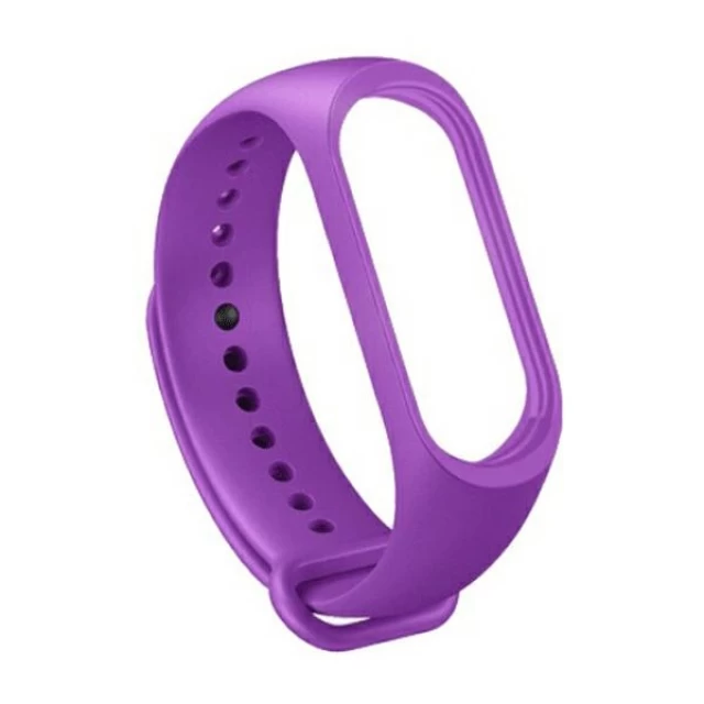 Ремінець Beline Silicone для Xiaomi Mi Band 7/6/5 Purple (5904422911287)