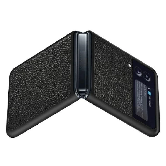Чехол Beline Leather Case для Samsung Galaxy Flip3 (F711) Black (5904422911638)
