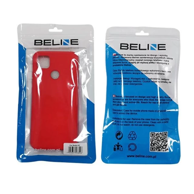 Чохол Beline Silicone для Xiaomi Redmi 10C Red (5904422915155)