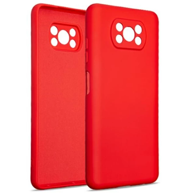 Чехол Beline Silicone для Xiaomi Poco X3 Red (5904422916541)