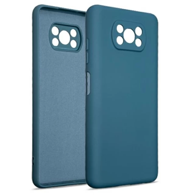 Чехол Beline Silicone для Xiaomi Poco X3 Blue (5904422916558)