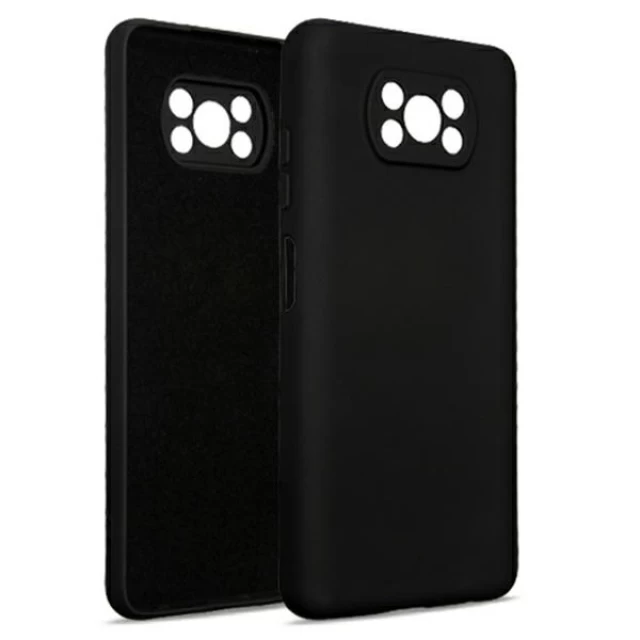 Чехол Beline Silicone для Xiaomi Poco X3 Black (5904422916572)