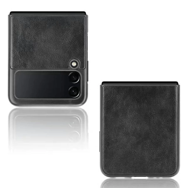 Чехол Beline Leather Case для Samsung Galaxy Flip4 (F721) Black (5904422919085)
