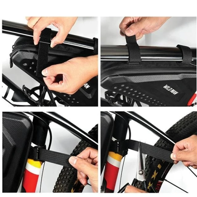 Сумка-тримач для велосипеда WILDMAN ES19 Black (ES19)