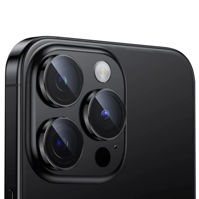 Защитное стекло Hofi для камеры Samsung Galaxy A25 (A256) Camring Pro+ Black (5906203690213)