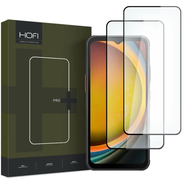 Защитное стекло Hofi Glass Pro+ для Samsung Galaxy X-Cover 7 (G556) (2 pack) Black (5906203691616)