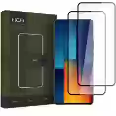 Захисне скло Hofi Glass Pro+ для Xiaomi Poco M6 Pro 4G/LTE (2 pack) Black (5906203691784)