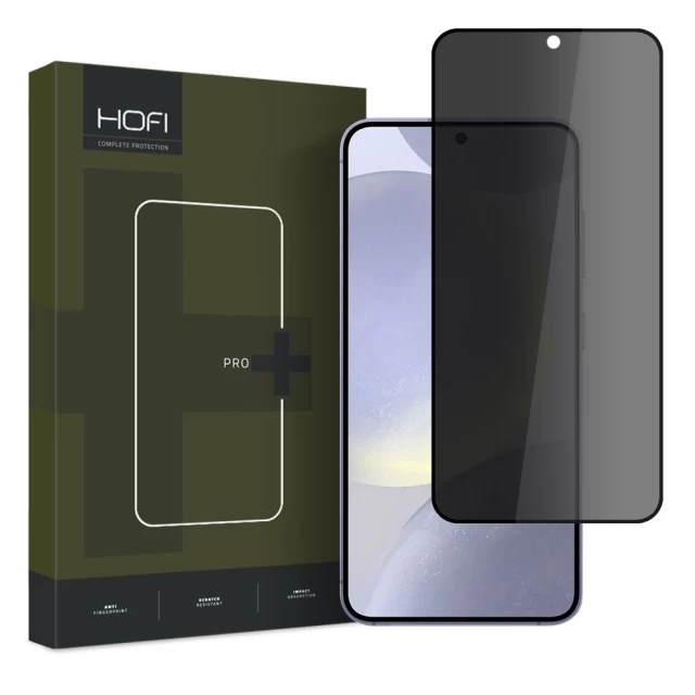 Защитное стекло Hofi Anti Spy Glass Pro+ для Samsung Galaxy S24 (S921) Privacy (5906203692262)