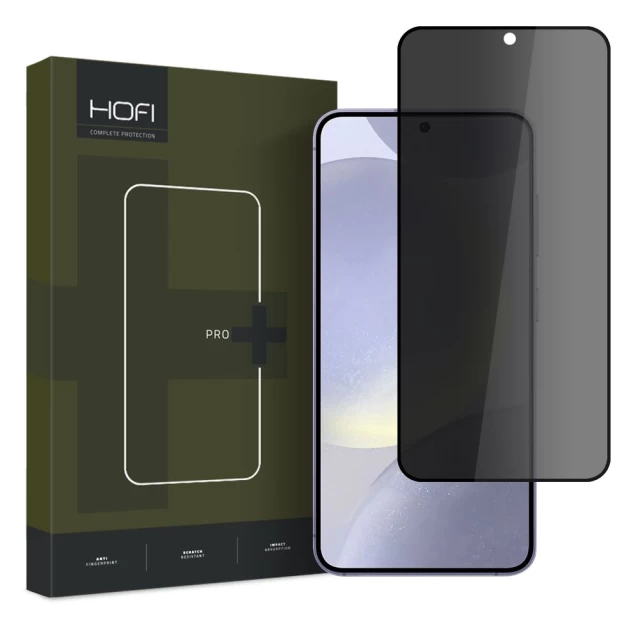 Захисне скло Hofi Anti Spy Glass Pro+ для Samsung Galaxy S24 Plus (S926) Privacy (5906203692279)