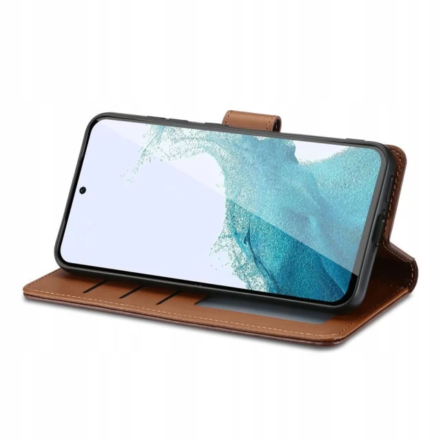 Чехол-книжка Tech-Protect Wallet для Xiaomi Redmi Note 13 Pro 5G | Poco X6 5G Brown (5906302300105)