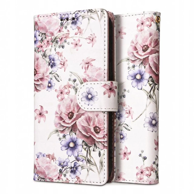 Чехол-книжка Tech-Protect Wallet для Xiaomi Redmi Note 13 4G/LTE Blossom Flower (5906302300334)
