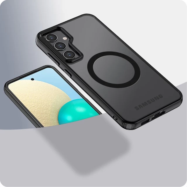 Чехол Tech-Protect MagMat для Xiaomi Redmi Note 13 5G Matte Black with MagSafe (5906302300365)
