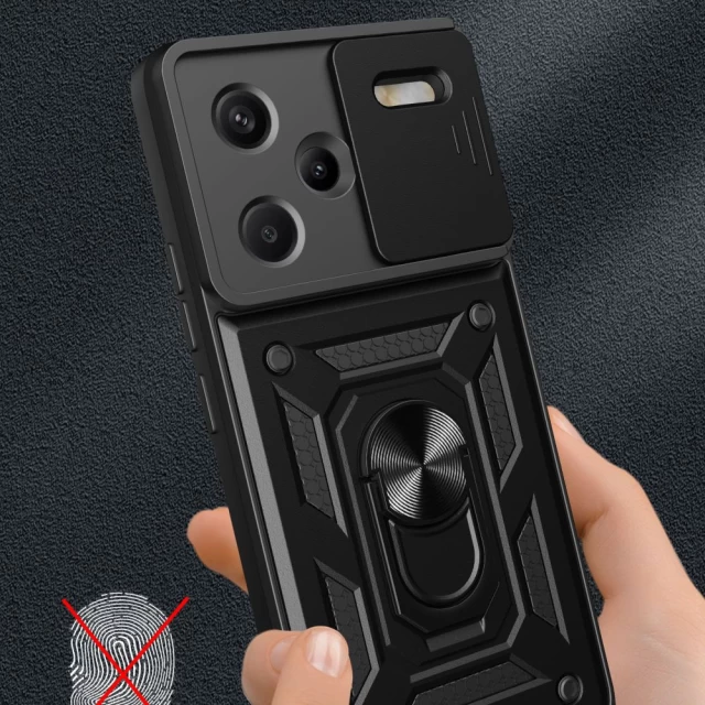 Чохол Tech-Protect Camshield Pro для Xiaomi Redmi Note 13 Pro Plus 5G Black (5906302300433)