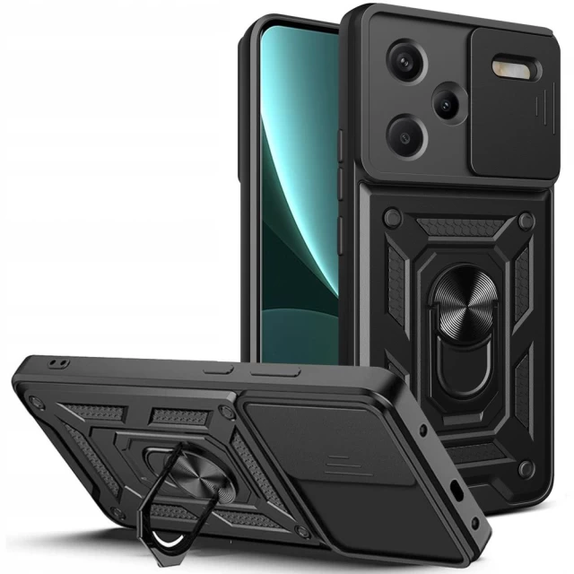 Чохол Tech-Protect Camshield Pro для Xiaomi Redmi Note 13 Pro Plus 5G Black (5906302300433)