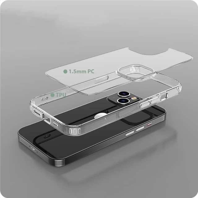 Чехол Tech-Protect Flexair Hybrid для Nothing Phone 2A Clear (5906302308248)