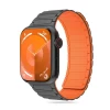 Ремешок Tech-Protect IconBand Magnetic для Apple Watch 49 | 45 | 44 | 42 mm Titanium/Orange (5906302309603)