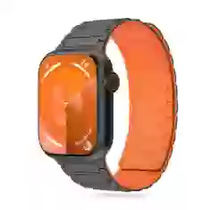 Ремешок Tech-Protect IconBand Magnetic для Apple Watch 49 | 45 | 44 | 42 mm Titanium/Orange (5906302309603)