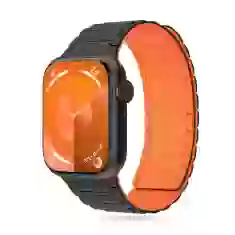 Ремешок Tech-Protect IconBand Magnetic для Apple Watch 49 | 45 | 44 | 42 mm Black/Orange (5906302309627)