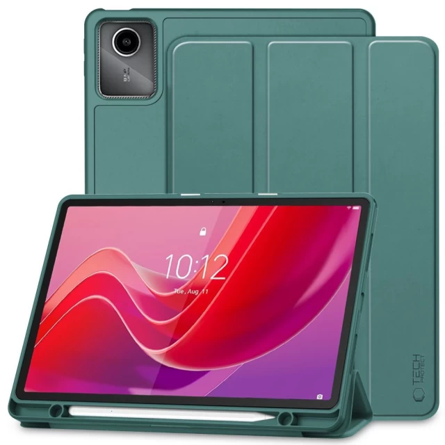 Чехол Tech-Protect Sc Pen для Lenovo Tab M11 11.0 (TB330) Green (5906302309801)