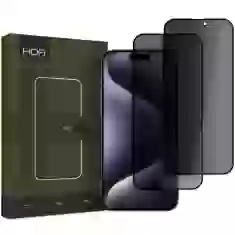 Защитное стекло Hofi Anti Spy Glass Pro Plus для iPhone 16 (2 pack) Privacy (5906302310869)