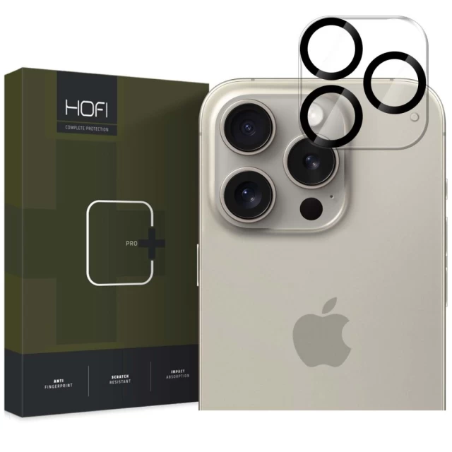 Защитное стекло Hofi для камеры iPhone 16 Pro | 16 Pro Max Cam Pro Plus Clear (5906302310999)