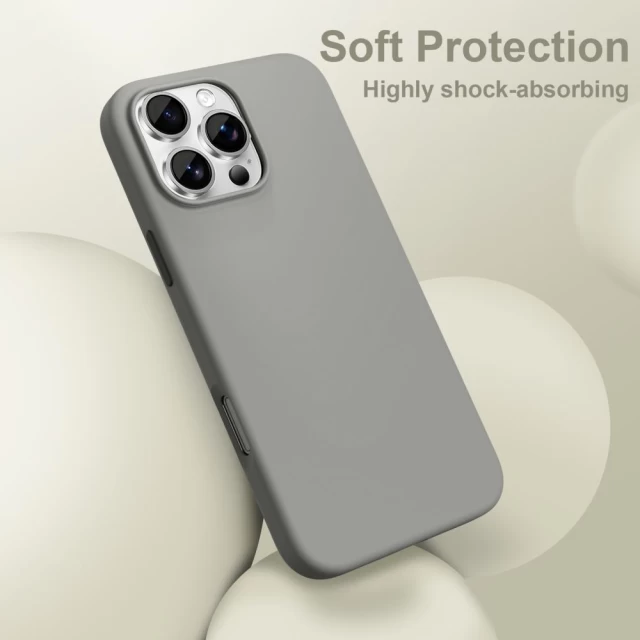 Чохол Tech-Protect Silicone для iPhone 16 Pro Matte Clay with MagSafe (5906302311804)