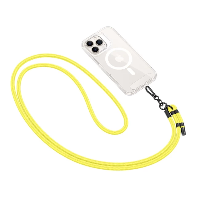 Ремешок Tech-Protect C1S Rope Crossbody Strap Neon Yellow Black (5906302312054)