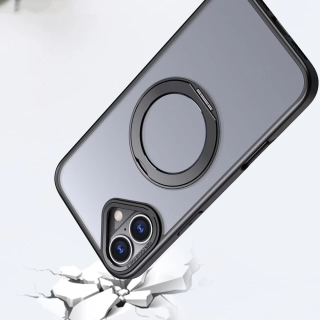 Чехол Tech-Protect MagRing для iPhone 15 Matte Black with MagSafe (5906302312535)