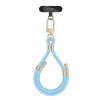 Ремешок Tech-Protect C4S Rope Wrist Strap Baby Blue Gold (5906302312740)