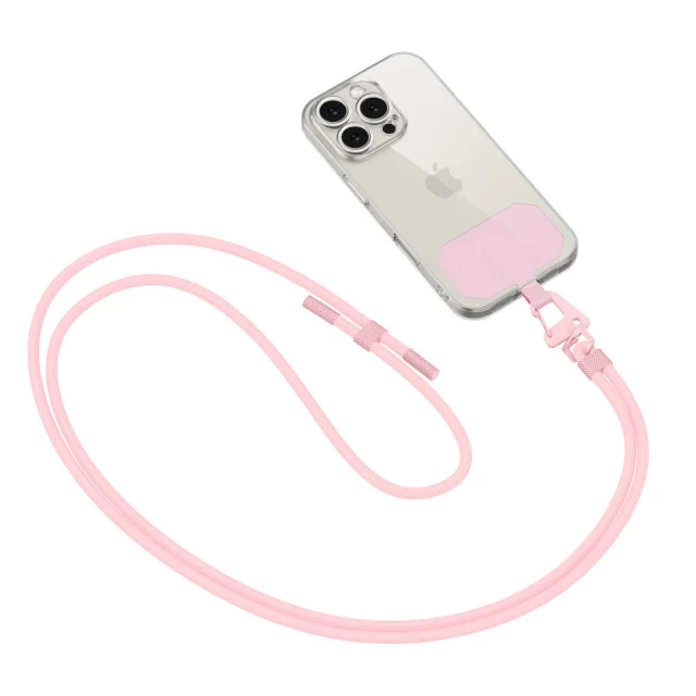 Ремінець Tech-Protect C5S Rope Crossbody Strap Baby Pink (5906302312900)