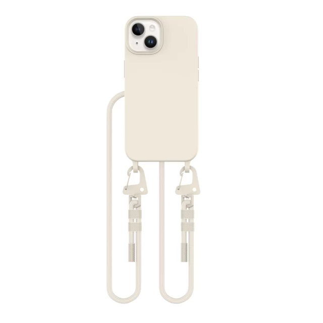 Чехол Tech-Protect MagNecklace для iPhone 15 Cosmic Latte with MagSafe (5906302313105)