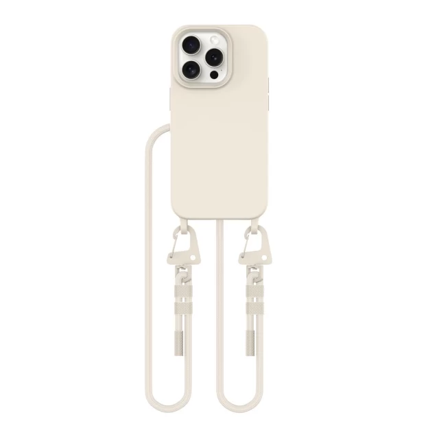 Чехол Tech-Protect MagNecklace для iPhone 15 Pro Cosmic Latte with MagSafe (5906302313136)