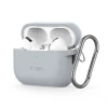 Чохол для навушників Tech-Protect Silicone Hook для AirPods Pro 2 | 1 Crayon Grey (5906302313310)