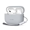 Чехол для наушников Tech-Protect Silicone для AirPods Pro 2 | 1 Crayon Grey (5906302313679)