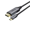 Кабель Tech-Protect UltraBoost USB-C to HDMI 2.0 4K 60Hz 1.8 m Black (5906302321773)