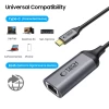 Адаптер Tech-Protect UltraBoost USB-C to Ethernet RJ45 1000Mbps Black (5906302321834)