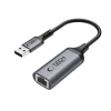 Адаптер Tech-Protect USB-A 3.0 to Ethernet RJ45 1000Mbps Black (5906302321841)